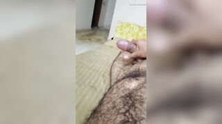 Large new and super-fucking-hot jizz from Unshaved Huge Boner