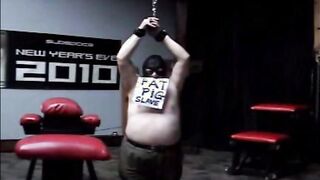 A Fat Slave visits my other Toronto Dungeon Room