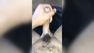 Young guy with hefty jizz-shotgun tosses all his spunk