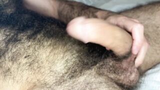 highly fur covered wank off