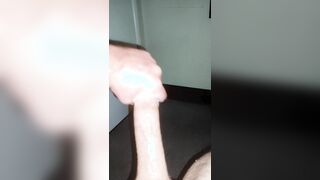 Shower bust, pee, and jizz flow. Raw cocktail