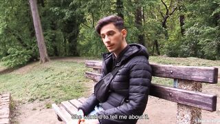 His gf cucked him so adorable amateur stud attempts trunk - Czech Hunter