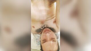 Another getting off and another facial cumshot jizz shot