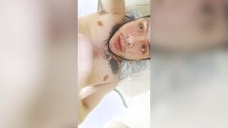 Another getting off and another facial cumshot jizz shot