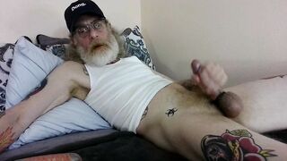 JerkinDad14 - Dad's Massive Lubricious Impaler Brings Him So Much Fun and Man Sausage Sensation includes Fat Pop-Shot