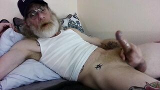 JerkinDad14 - Dad's Massive Lubricious Impaler Brings Him So Much Fun and Man Sausage Sensation includes Fat Pop-Shot