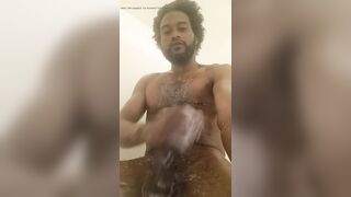 BIG BLACK COCK Solo have fun