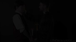 Miscievous seminarian gets punished for jerking off