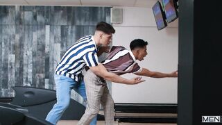 Folks: Bowling Alley Fuckdown: Malik Delgaty & Angel Santana