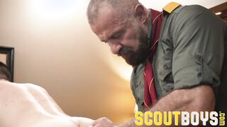 ScoutBoys - Virgin scout very first time finger-tickled hand-job from Felix Kamp