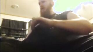 Big Dick Ginger Shoots Out A Massive Load