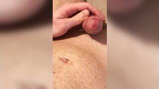 German hot eging and moaning with sperm at the end4444