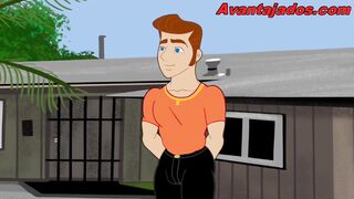 Gay Sex Cartoon My Gay Neighbor