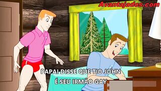 Cartoon Gay My Uncle is a Gay Pornstar