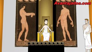 The Gods of Olympus Cartoon