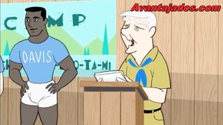 Gay Cartoon Slutty Camp