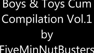 Cum-Loving Hunks: Solo Toy Sessions