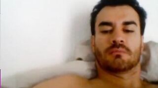 David Zepeda Masturbating on Webcam