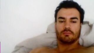 David Zepeda Masturbating on Webcam