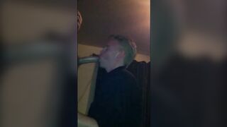 Big Cock Amateur Takes a Deep Throat Challenge