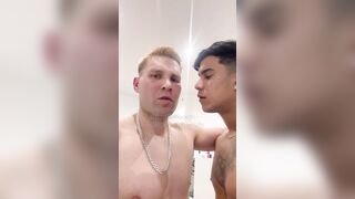 Jorginho threesome with hot hunks