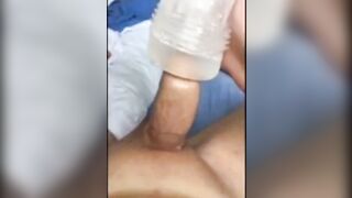 Femboy Robin Quinn's Fleshlight Fun