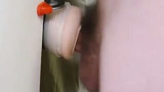 Twitching Orgasm with a Fleshlight