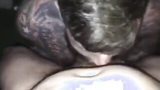 Tatted Daddy Shows Off His Amazing Blowjob Skills