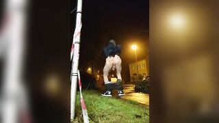 Twink Discreetly Plays With His Ass Outdoors5555