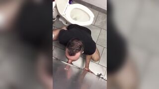 Glory Hole Hunk Blowjob