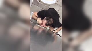 Glory Hole Hunk Blowjob