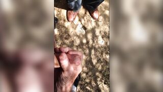 Old Men Wank Young Cock Outdoors