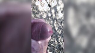 Old Men Wank Young Cock Outdoors