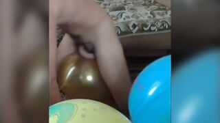 Popping Fun with my Twink Balloon Buddy