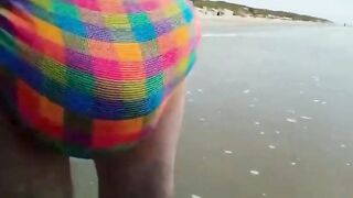 Beach Masturbation: Elephant Walk