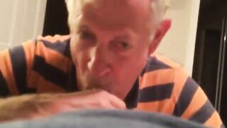 Daddy's Cock Sucking Adventure - Amateur Blowjob