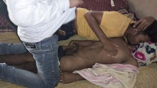 Indian Gaymale 3 Young Dudes Quench Their Caboose Hunger On