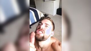 Sucking a Thick Cock - Amateur Hunk Blowjob