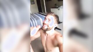 Sucking a Thick Cock - Amateur Hunk Blowjob