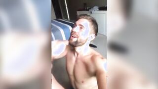 Sucking a Thick Cock - Amateur Hunk Blowjob