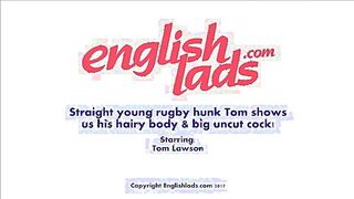 Gay-for-pay Young Rugby Cub Tom Showcases