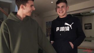 Young Twunks Wank And Dominic Fap Each Other