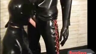 Rubber Blowjob Fun